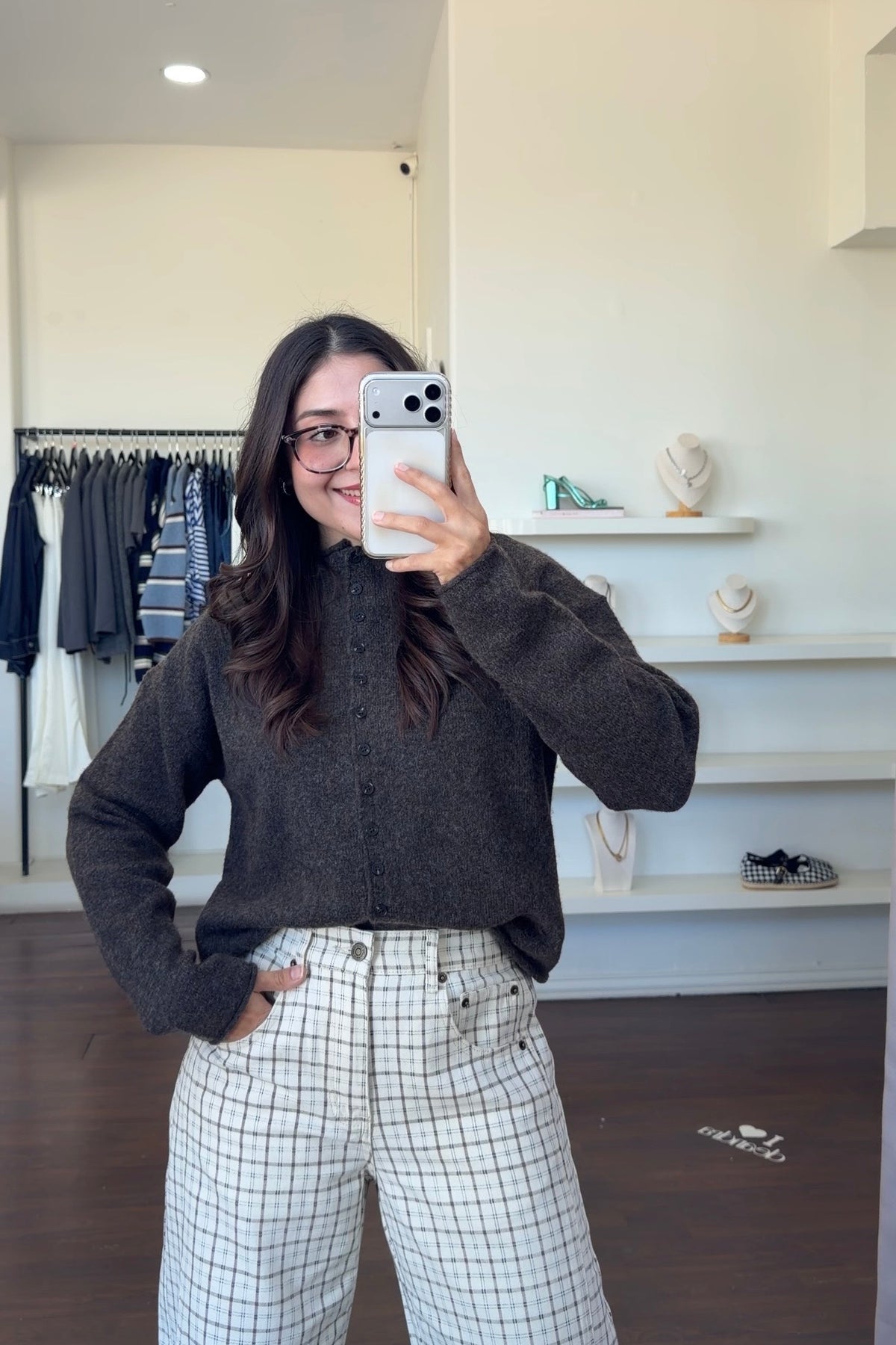 Lorena Brown Cardigan