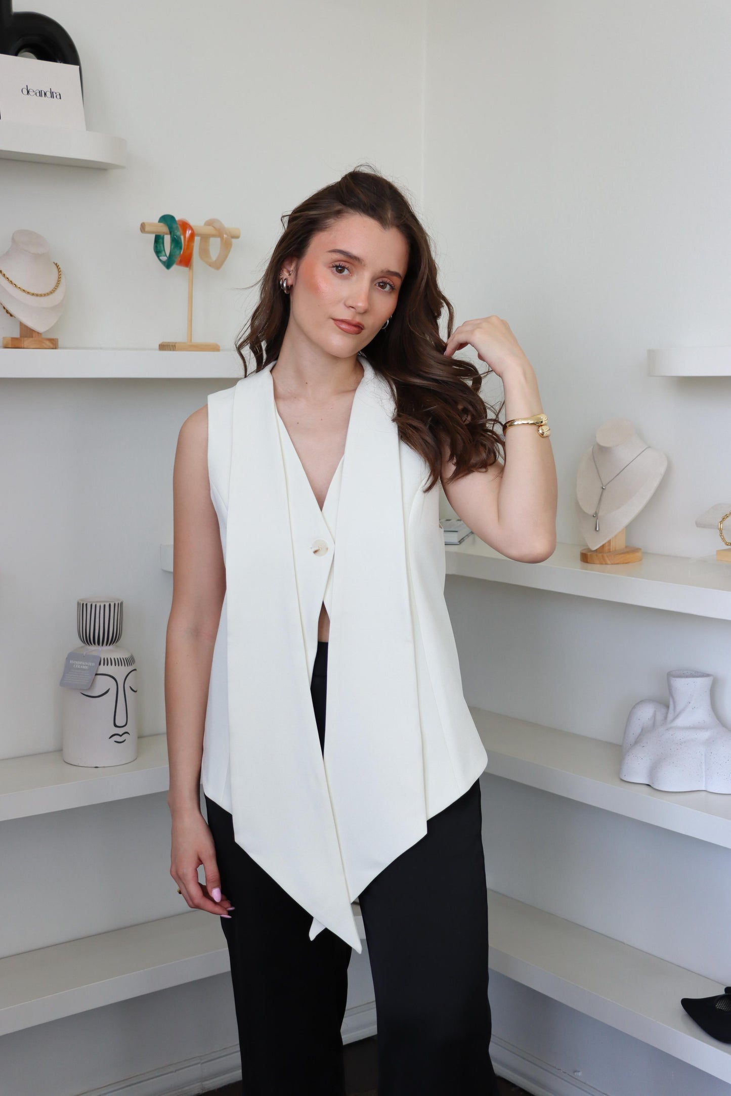 Luna Vest w/Scarf
