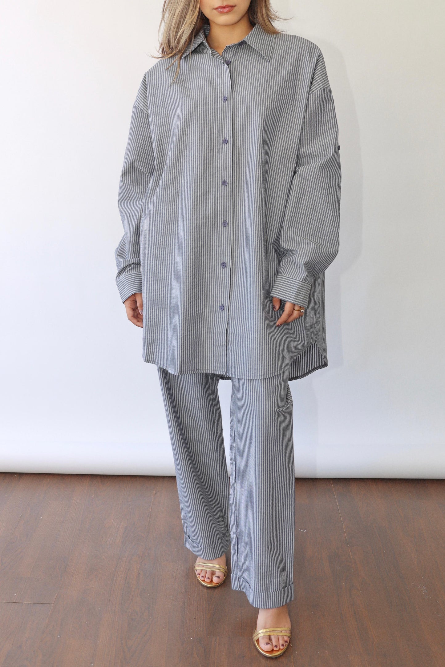 Oversized Stripe Set