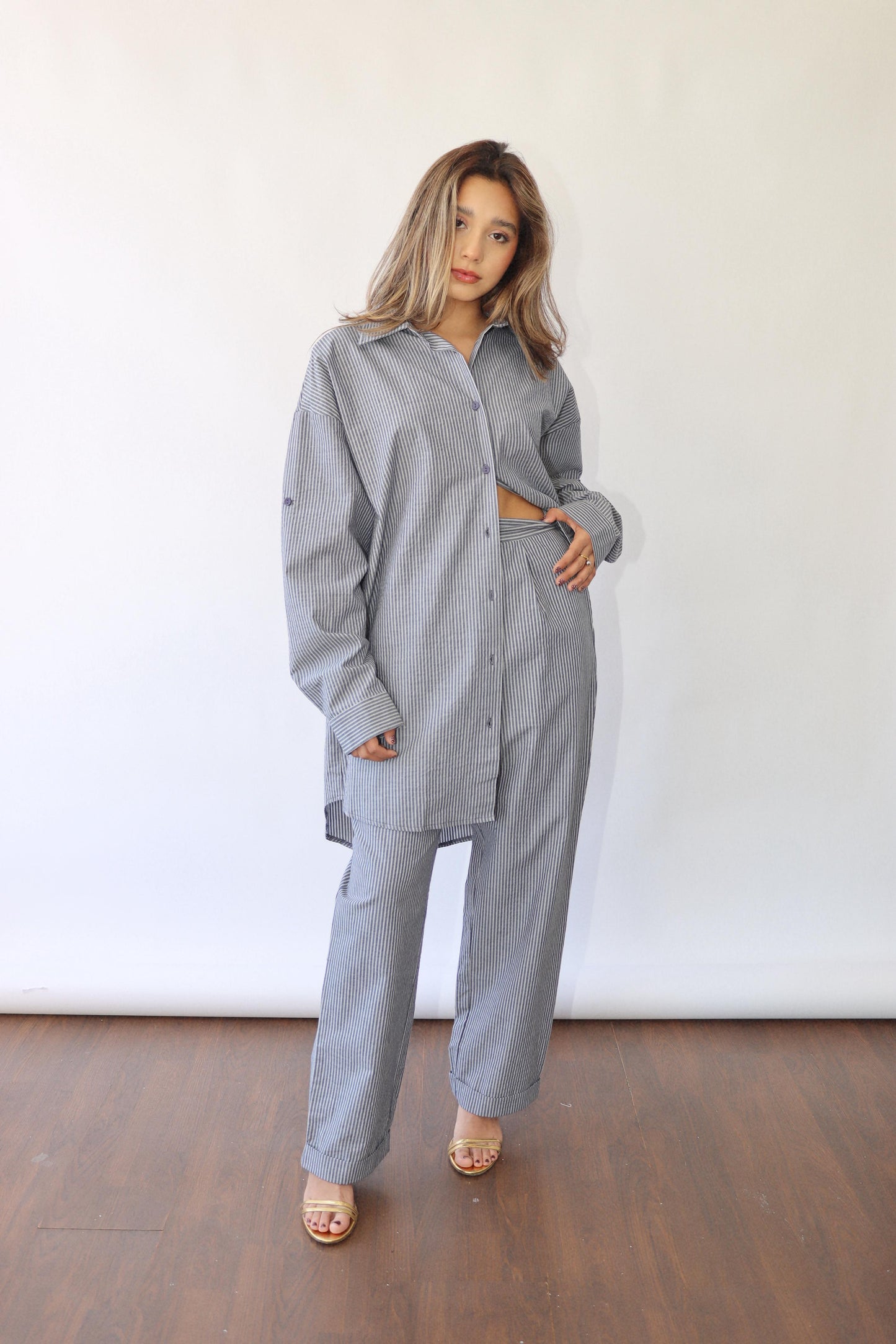 Oversized Stripe Set