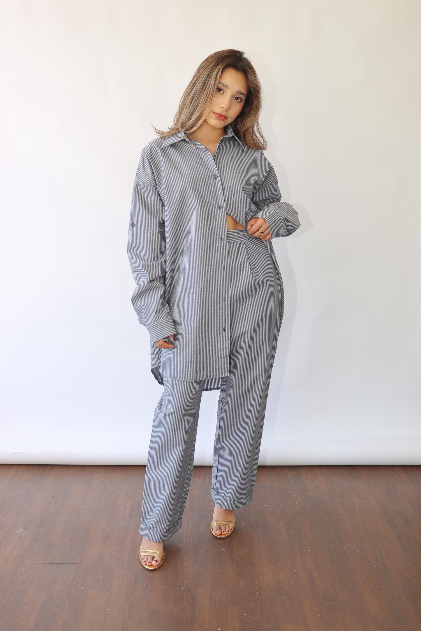 Oversized Stripe Set