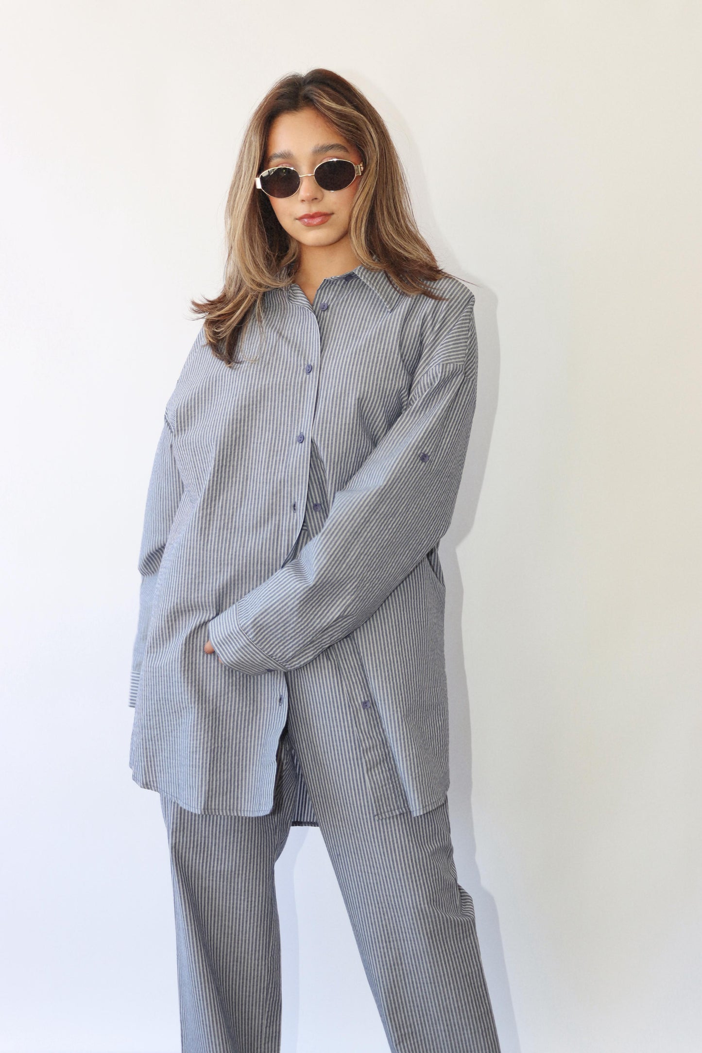 Oversized Stripe Set