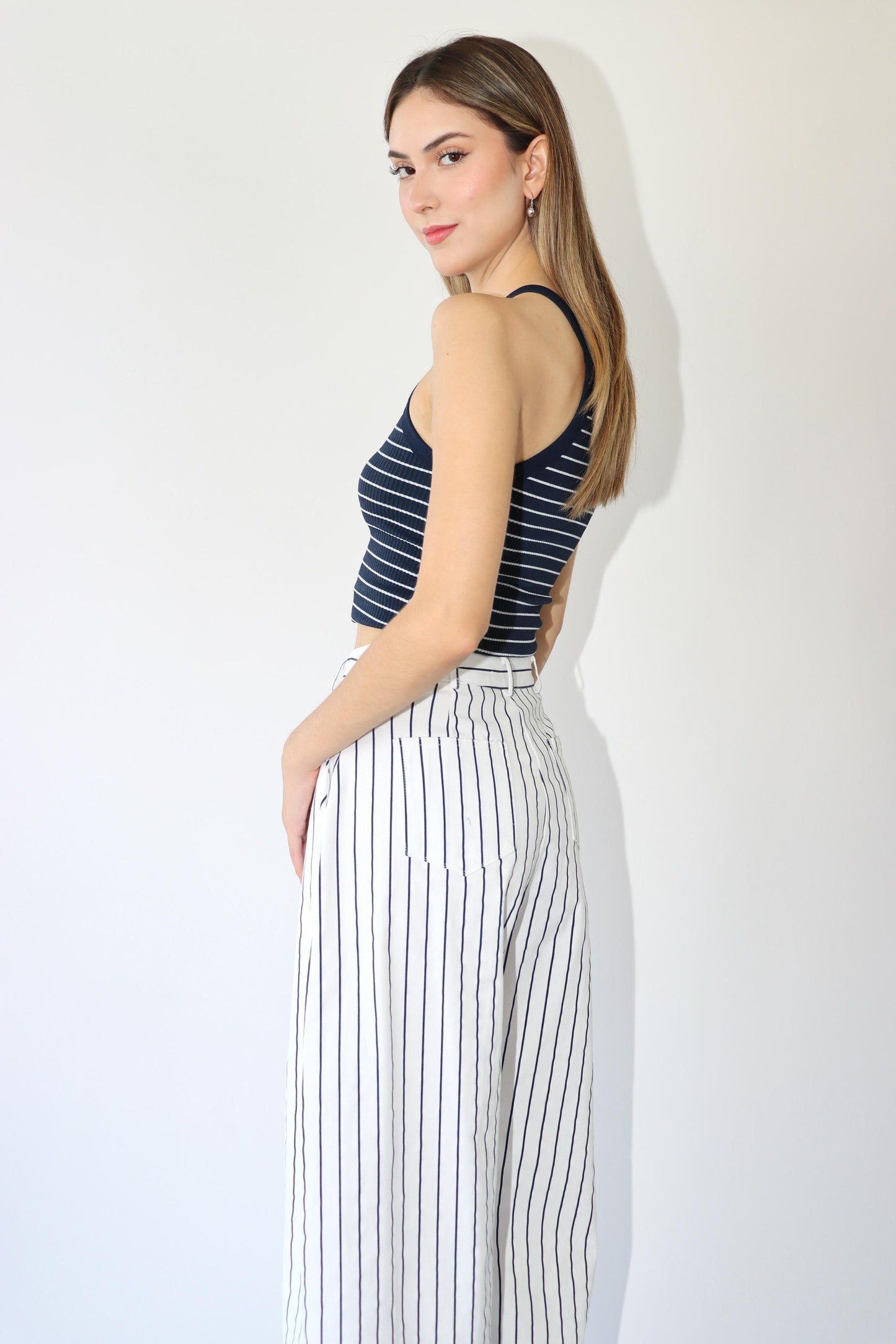 Amber Striped Tank Top