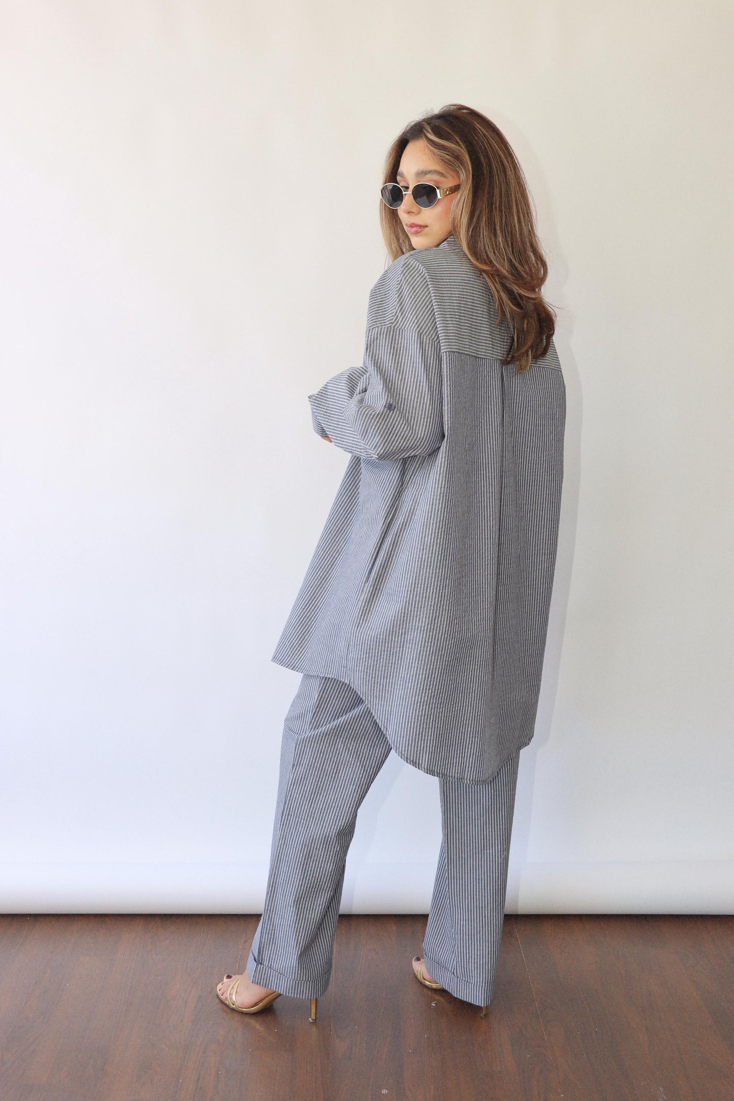 Oversized Stripe Set