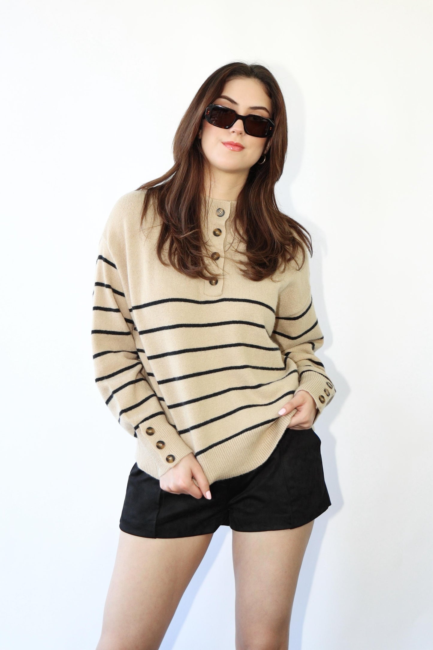 Elisa Striped Sweater