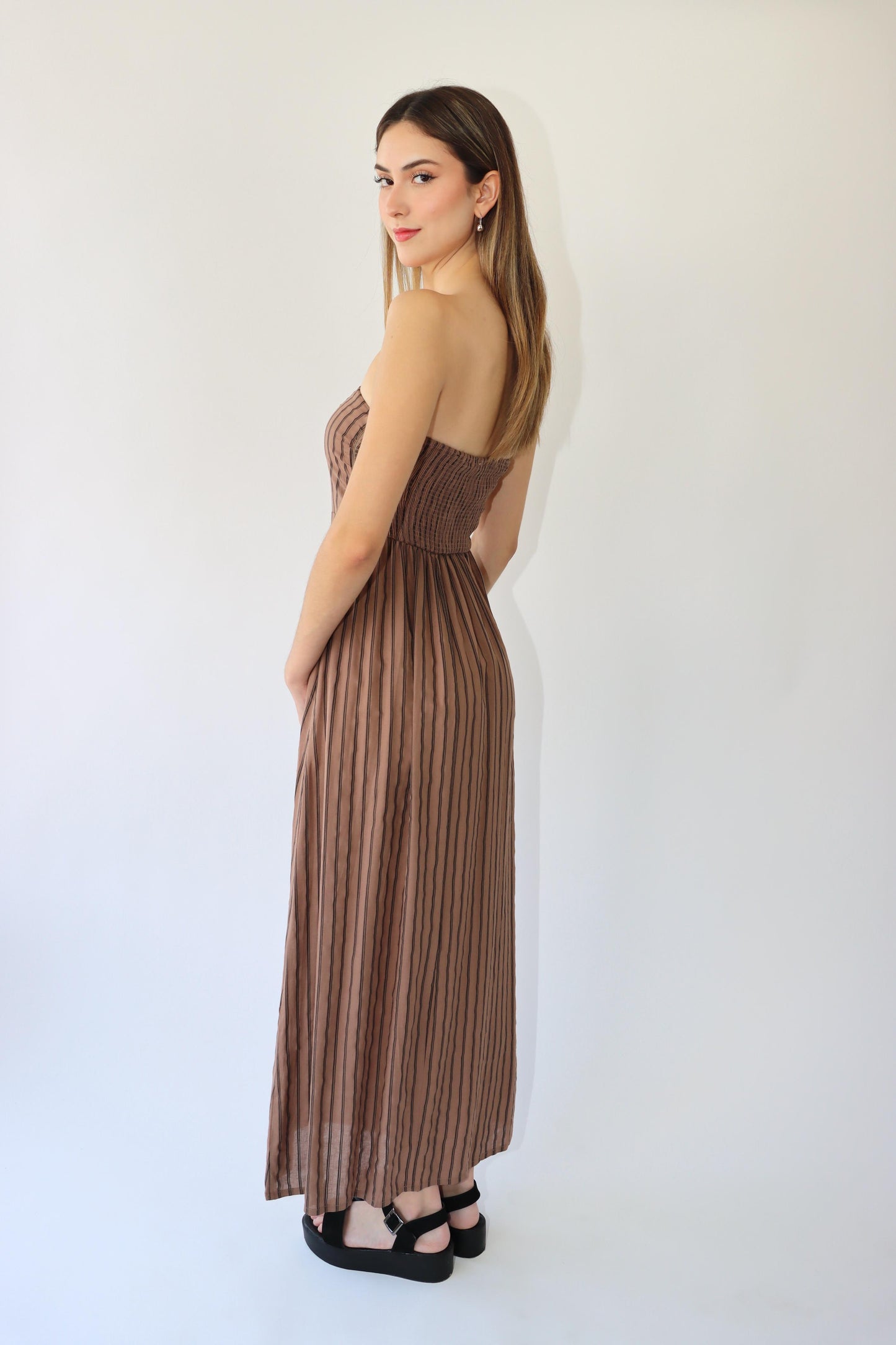 Bree Strapless Maxi Dress