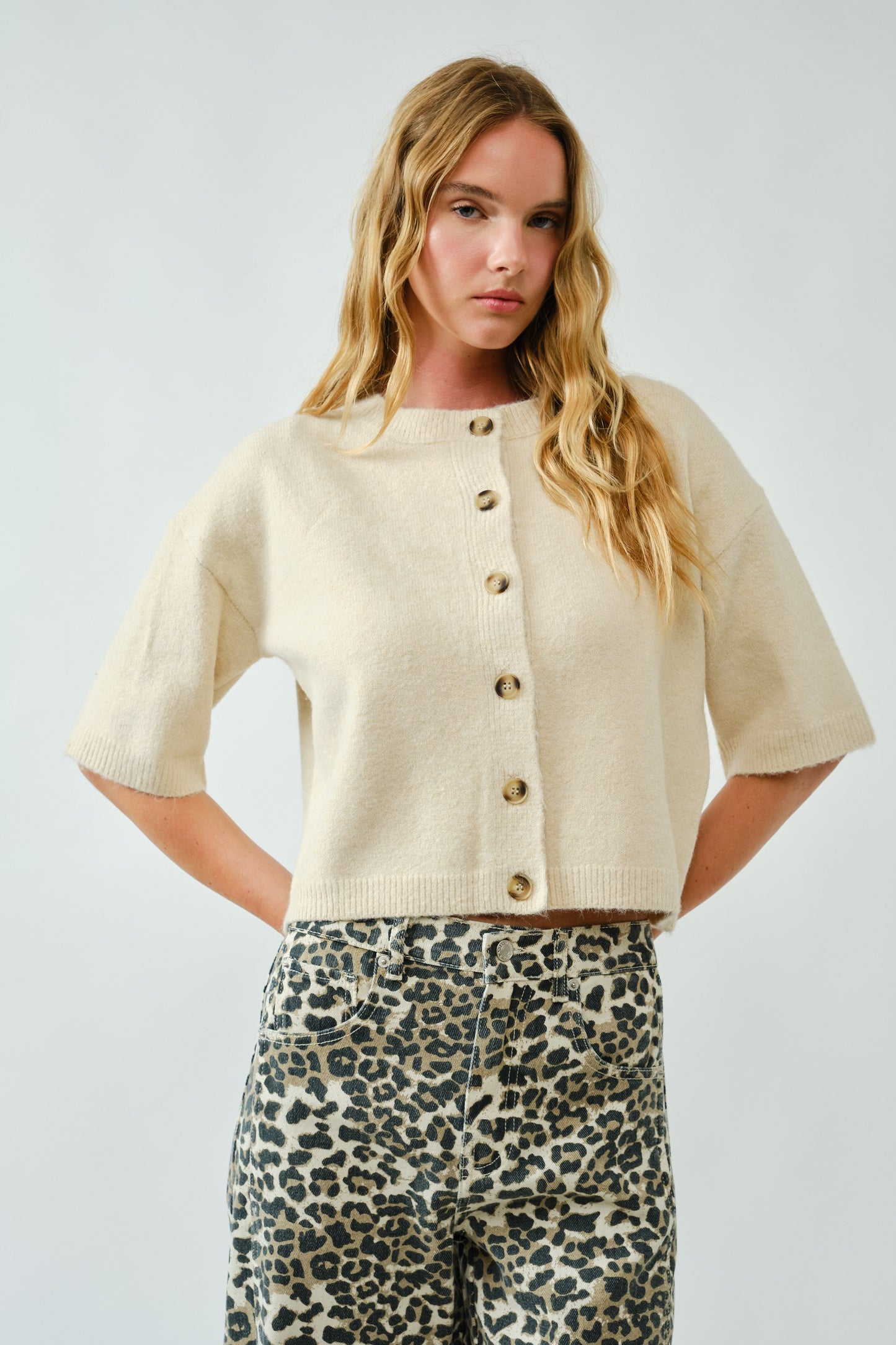 Cream Cardigan