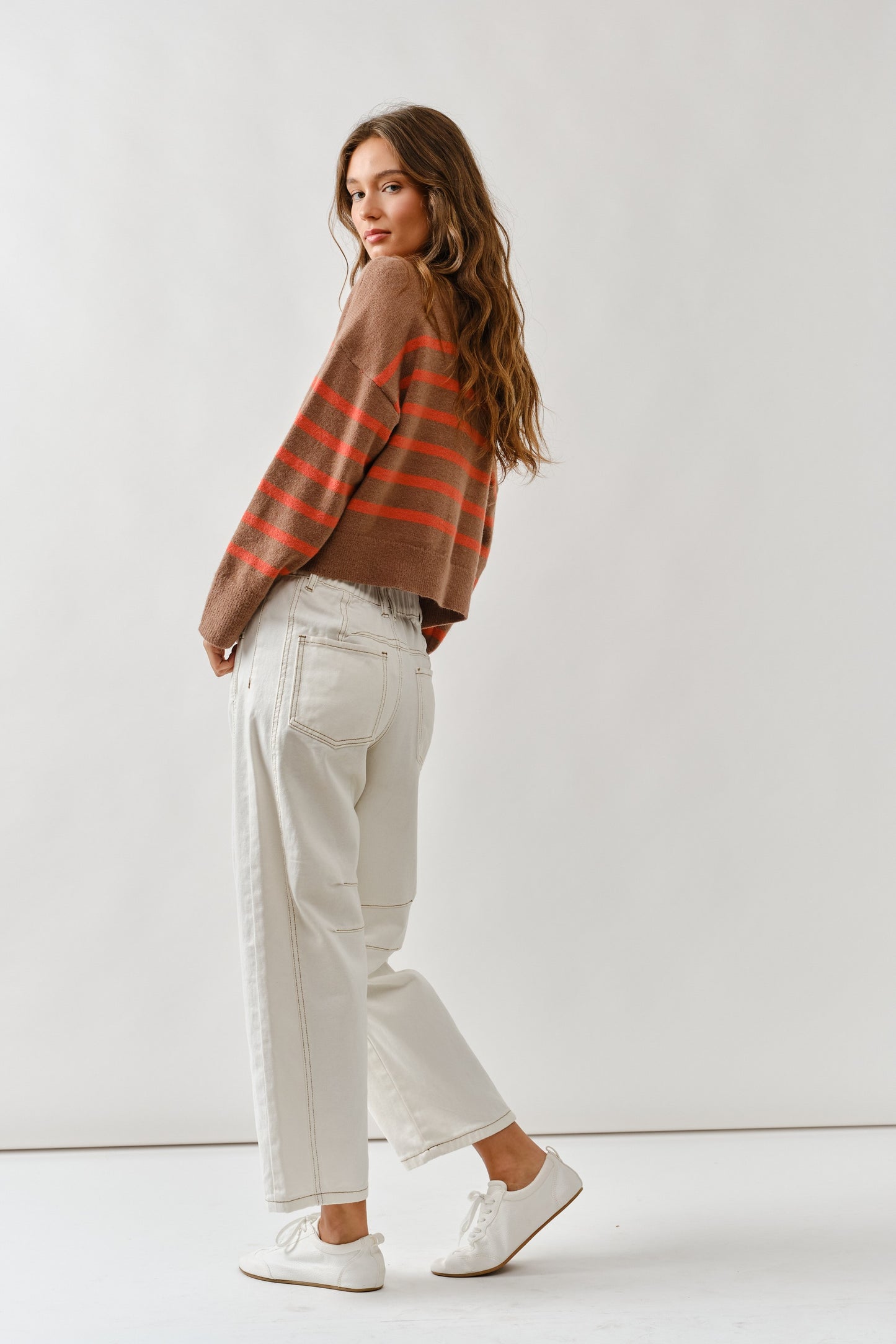 Brown/Orange Cardigan