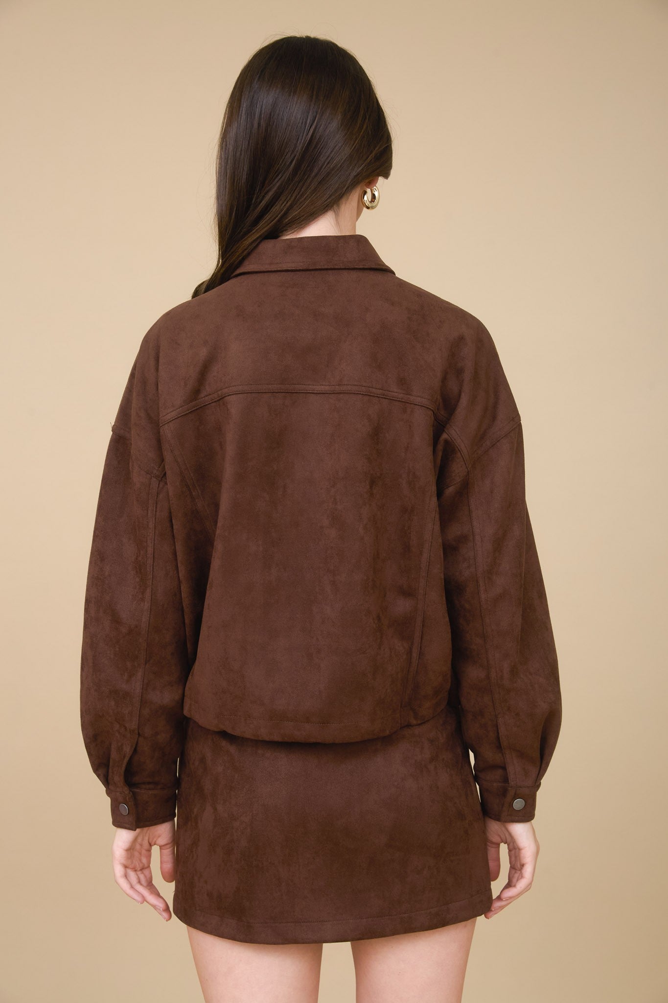 Bomber Suede Jacket