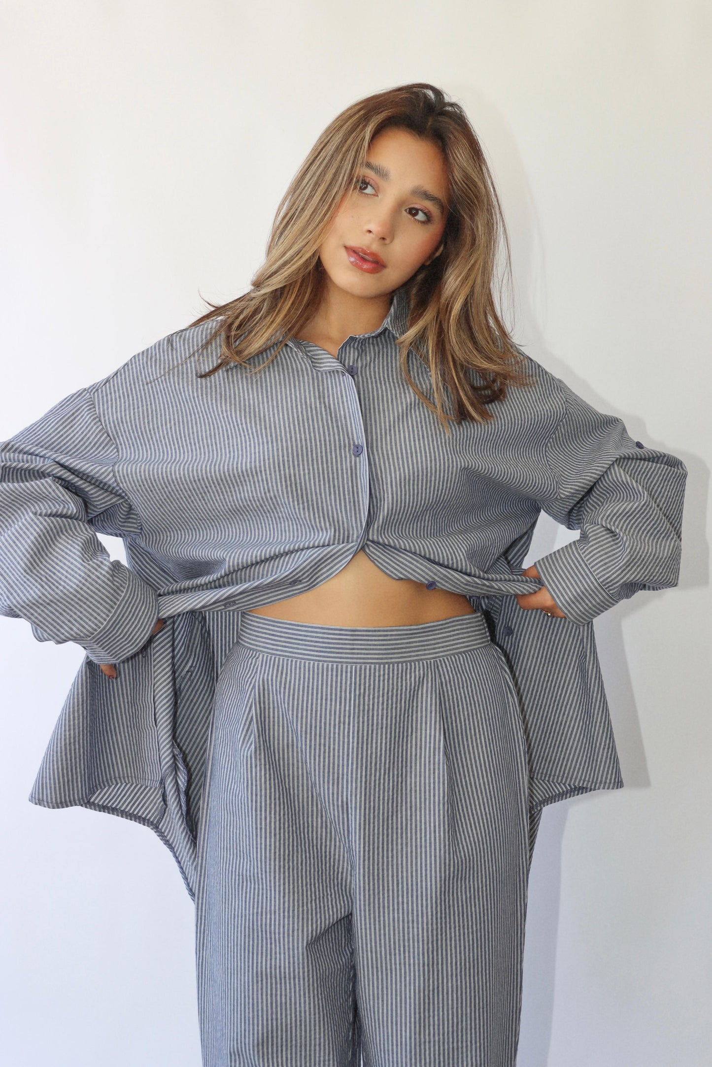 Oversized Stripe Set
