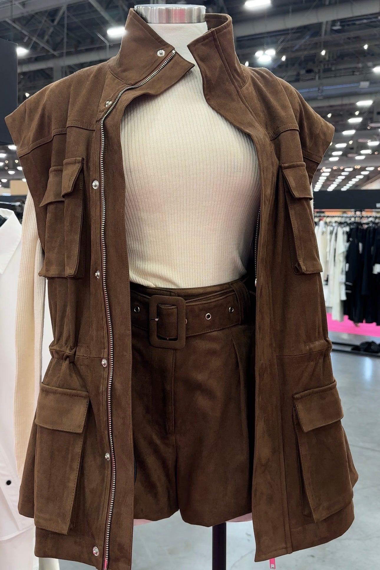 Suede Vest