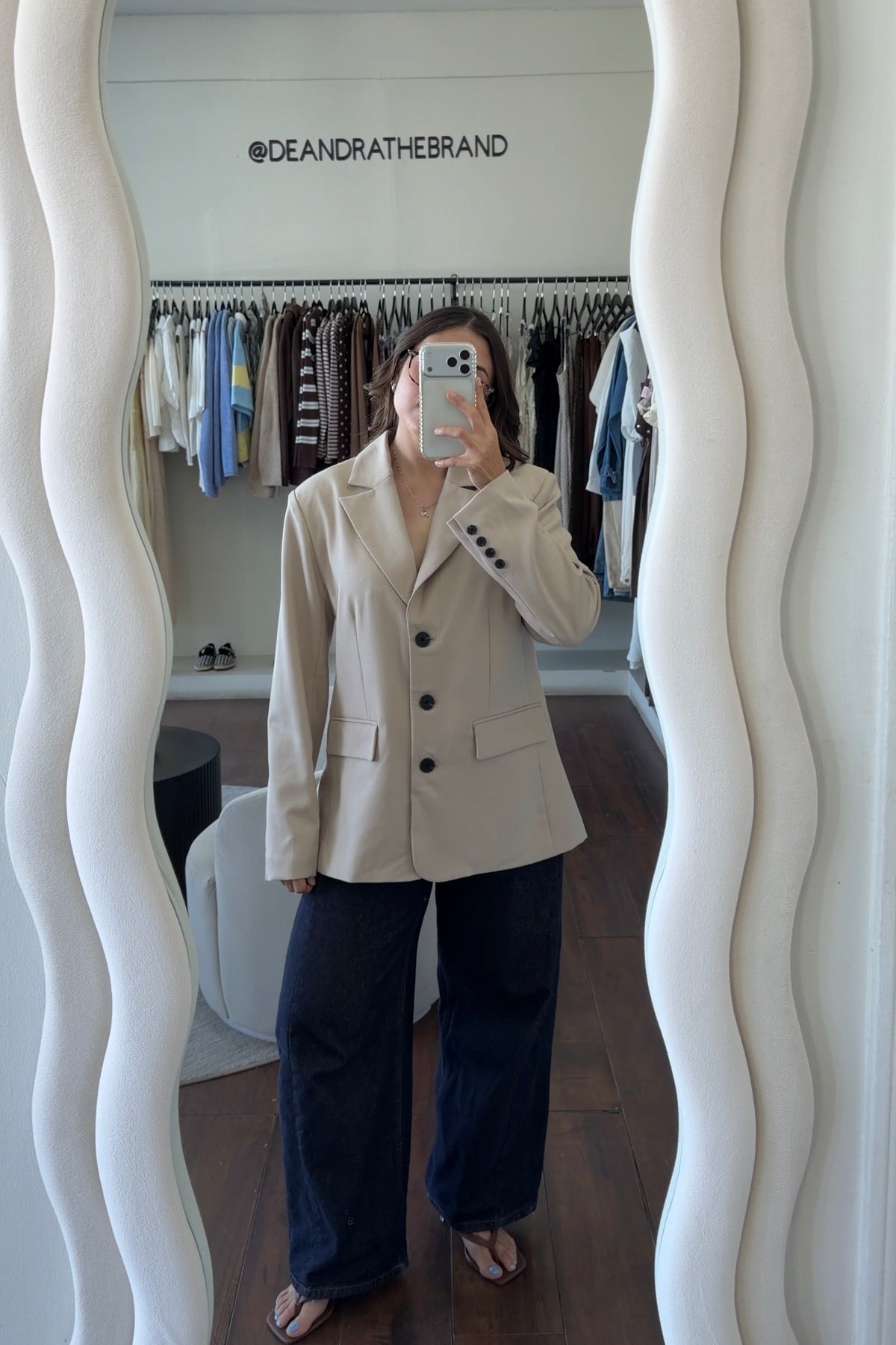Blazer W/Removable Collar