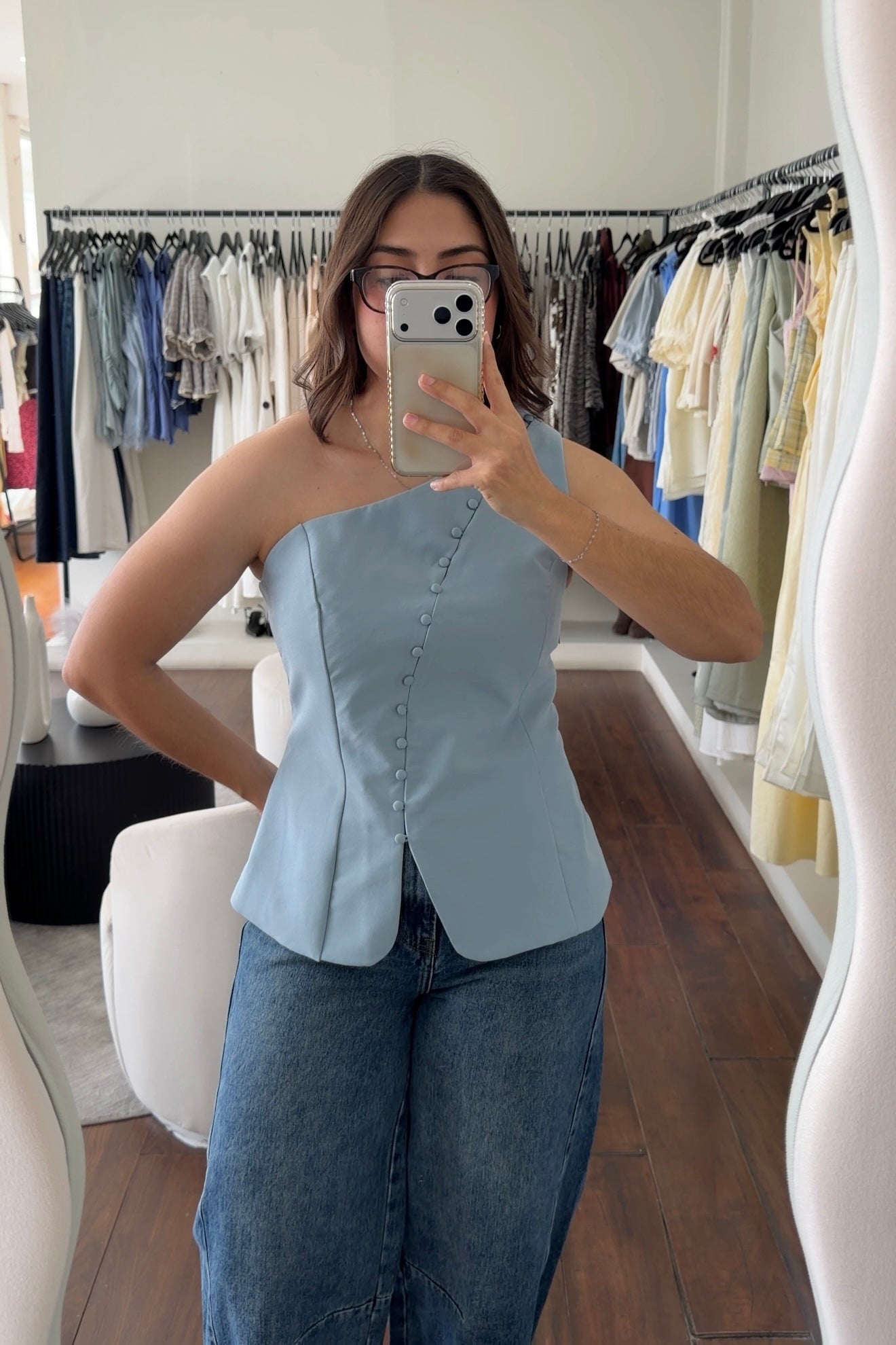 Luna Asymmetrical Top