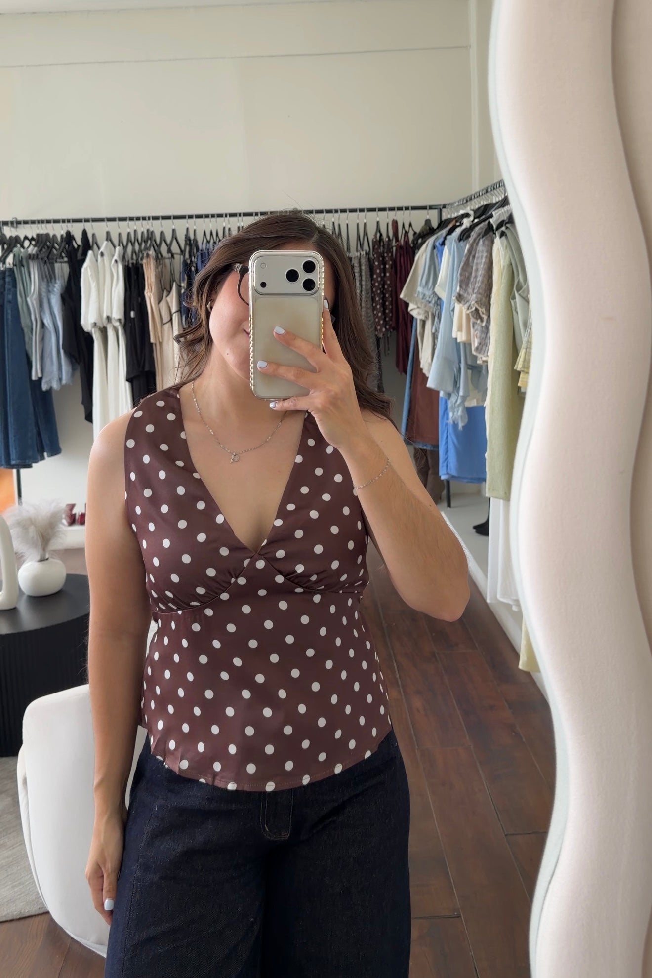 Polka Dot Top