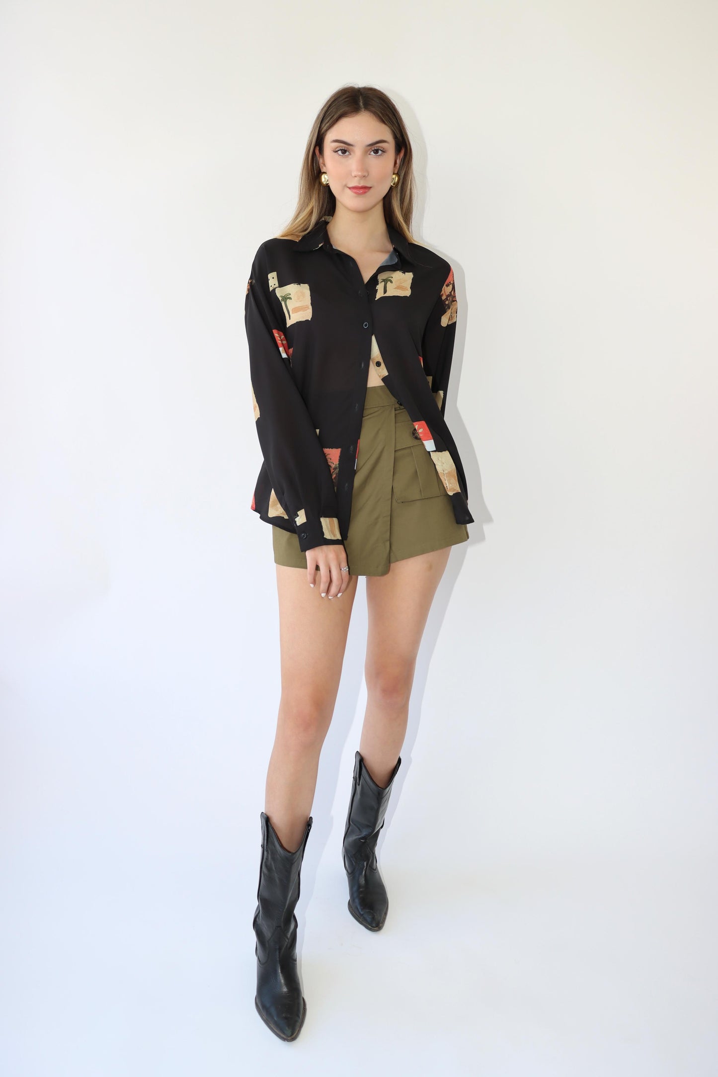 Jessie High Waisted Skort
