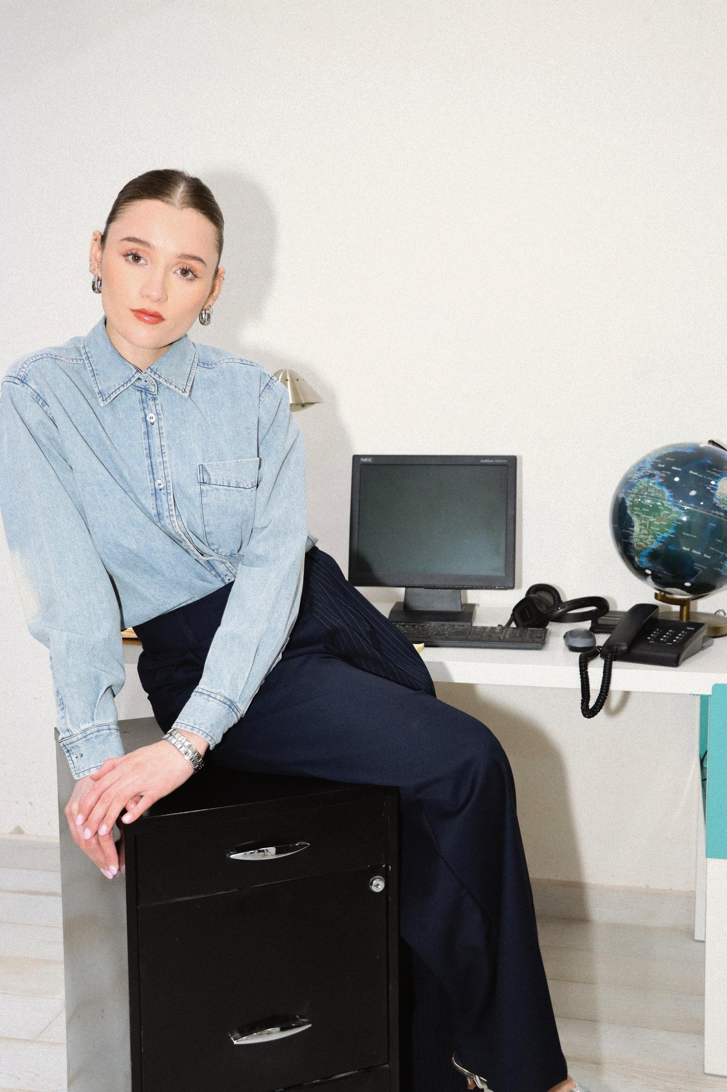 Nicole Denim Shirt