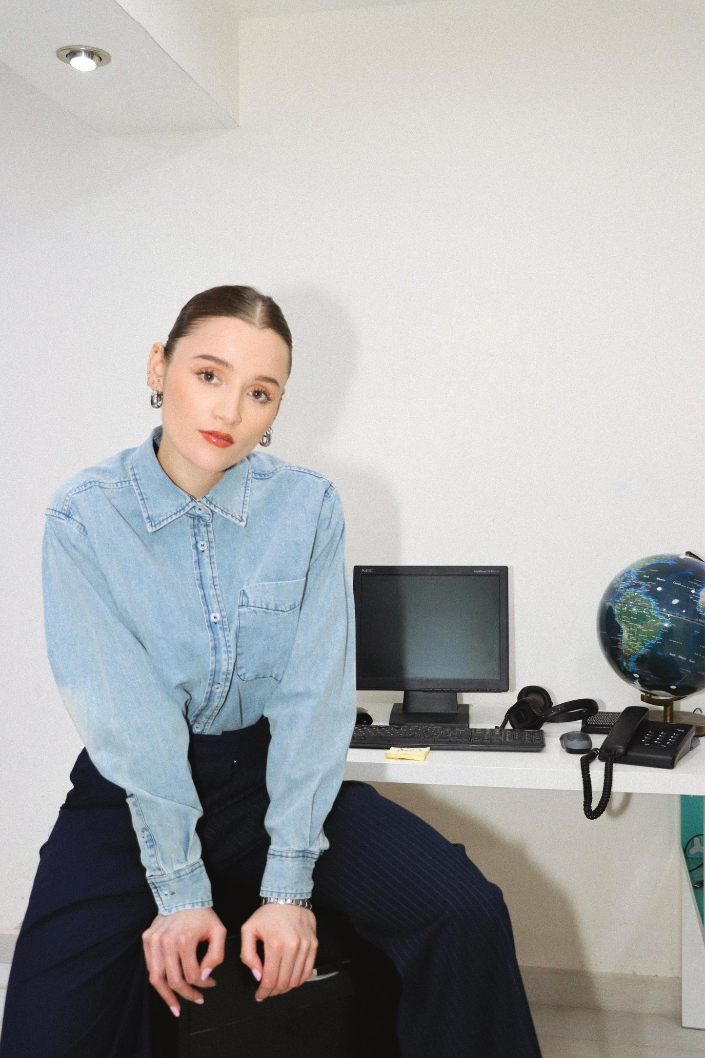 Nicole Denim Shirt