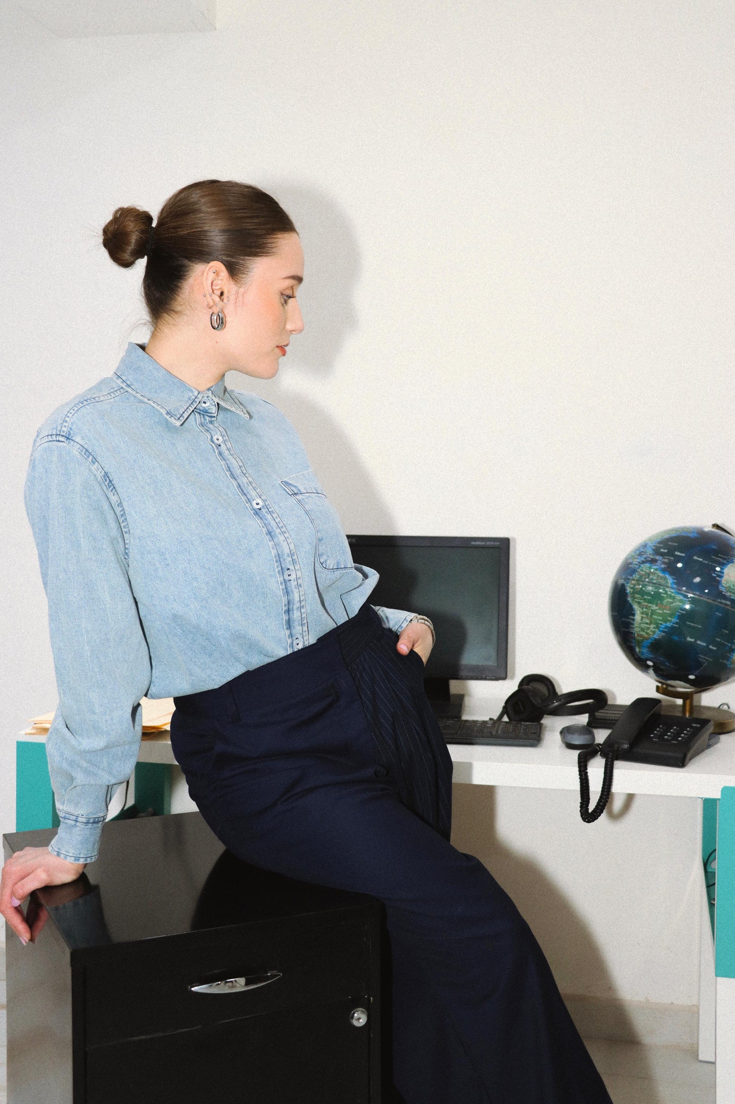 Nicole Denim Shirt