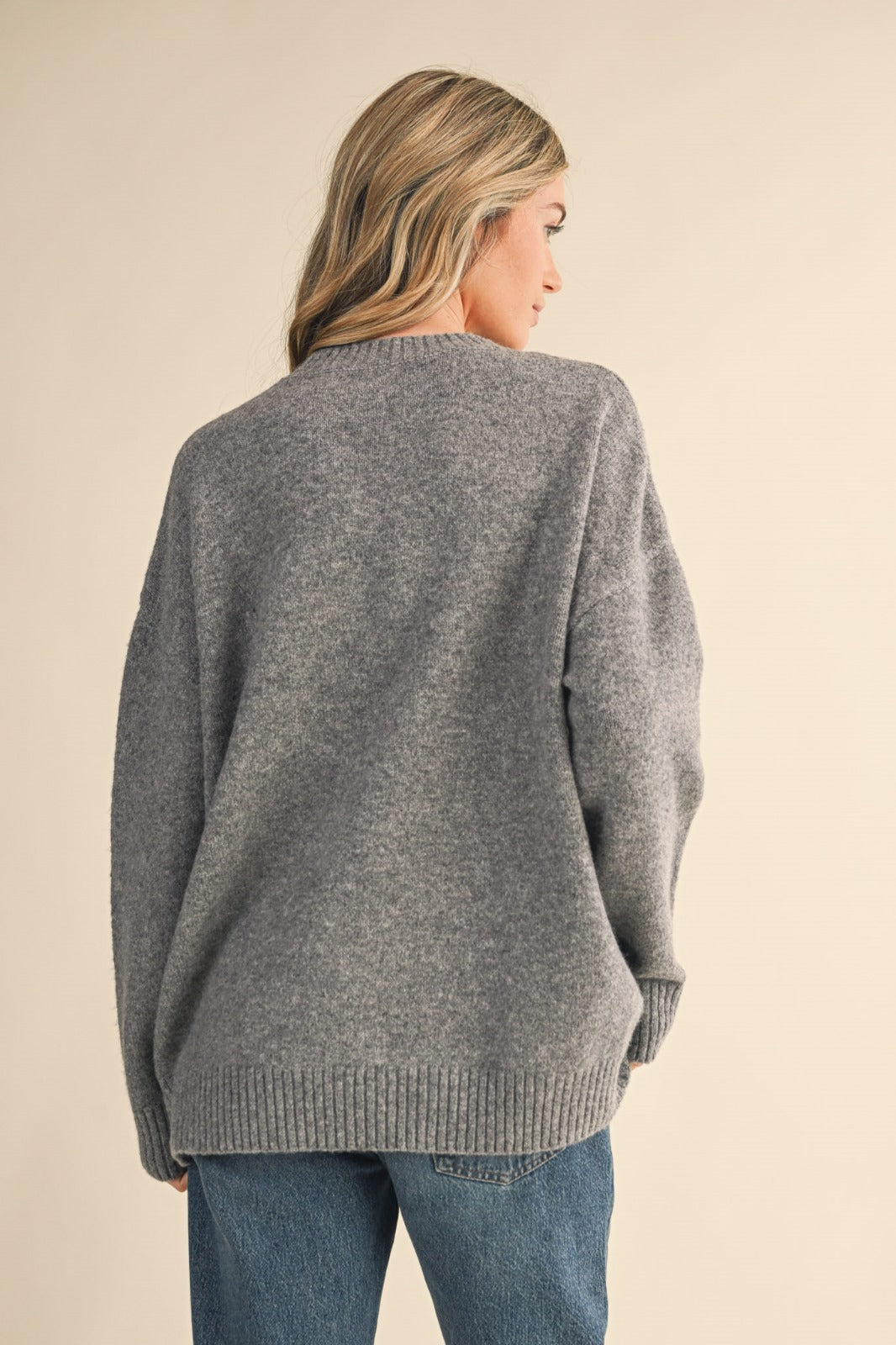Grey Teddy Bears Sweater