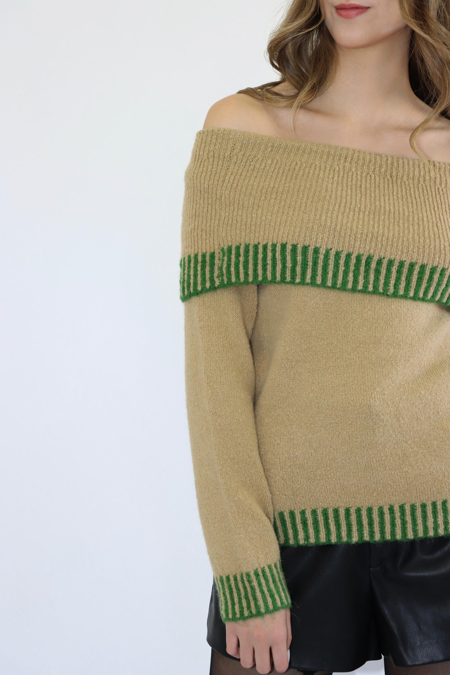 Sofia Off Shoulder Sweater