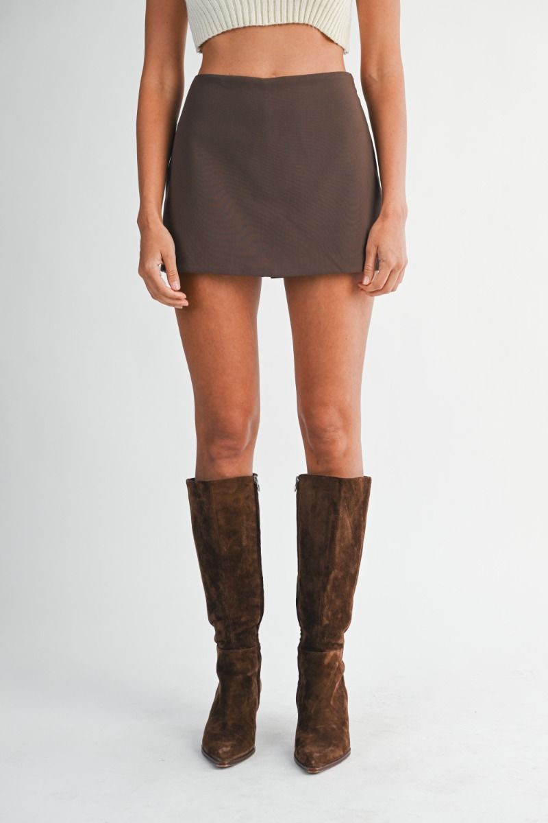 Brown Skort