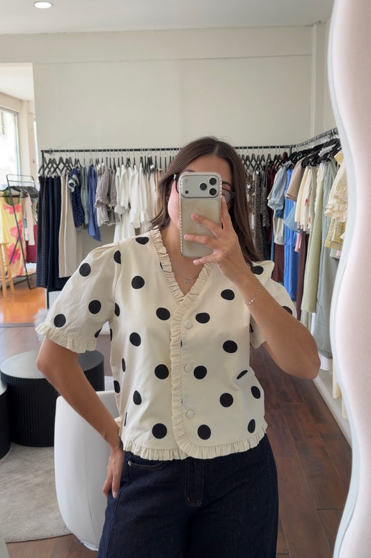Mika Polka Dot Top