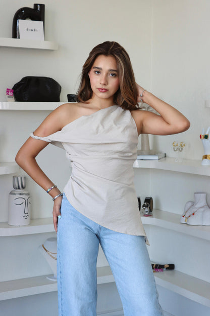 Greece Asymmetrical Top