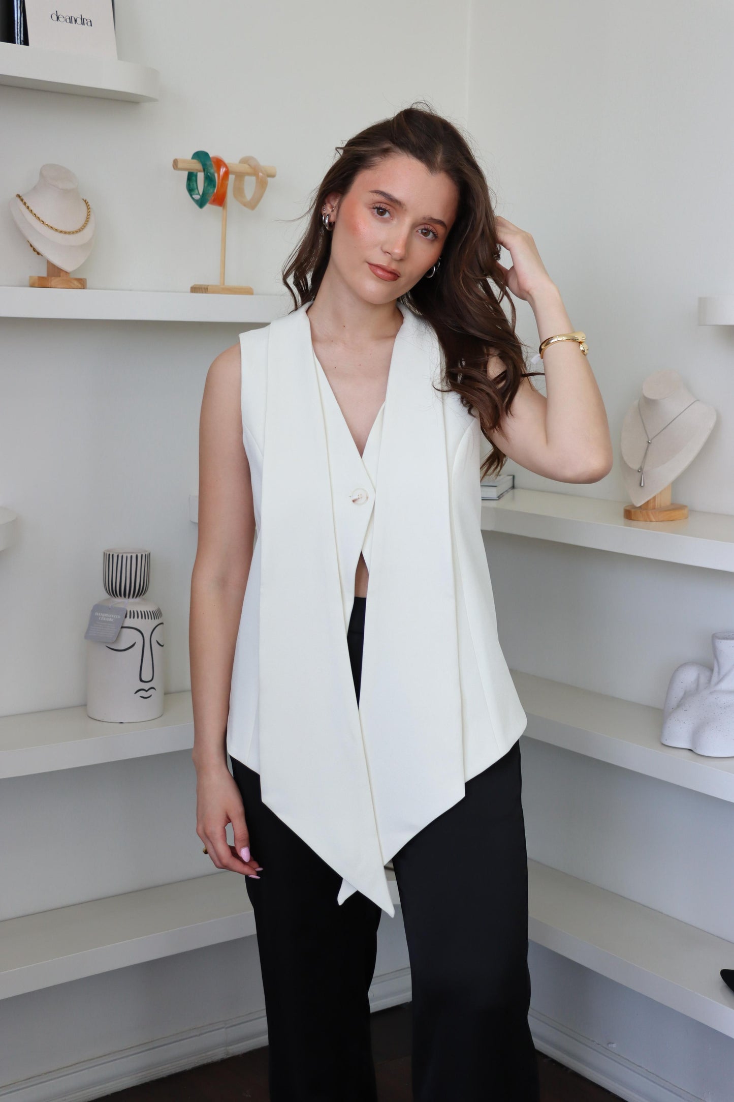 Luna Vest w/Scarf