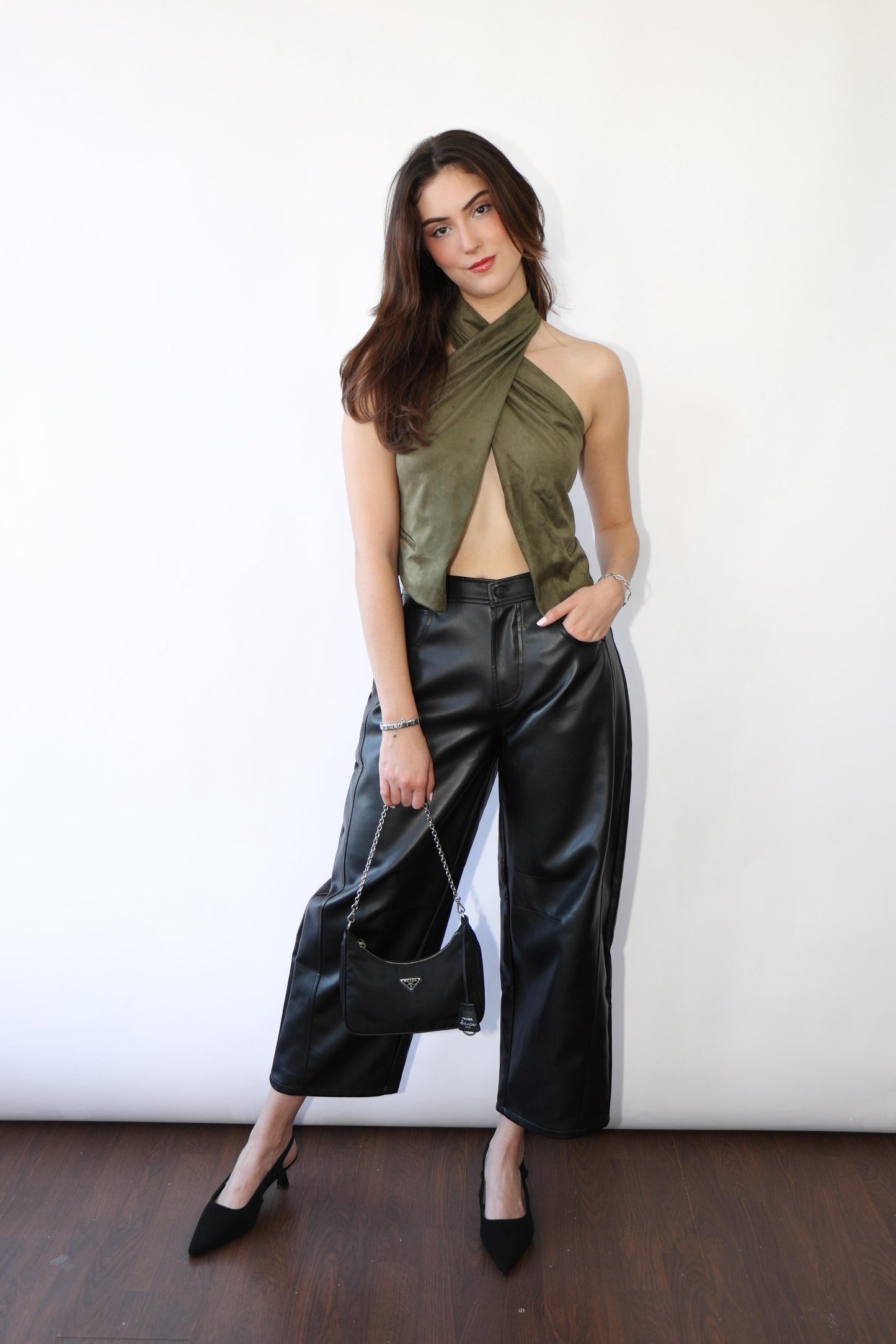 Oliver Halter Suede Top