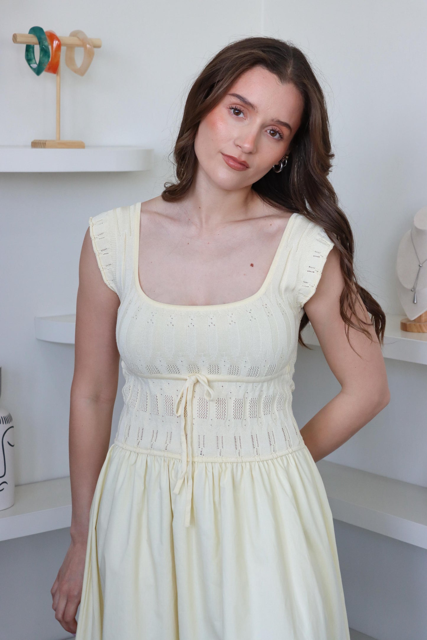 Gina Yellow Dress