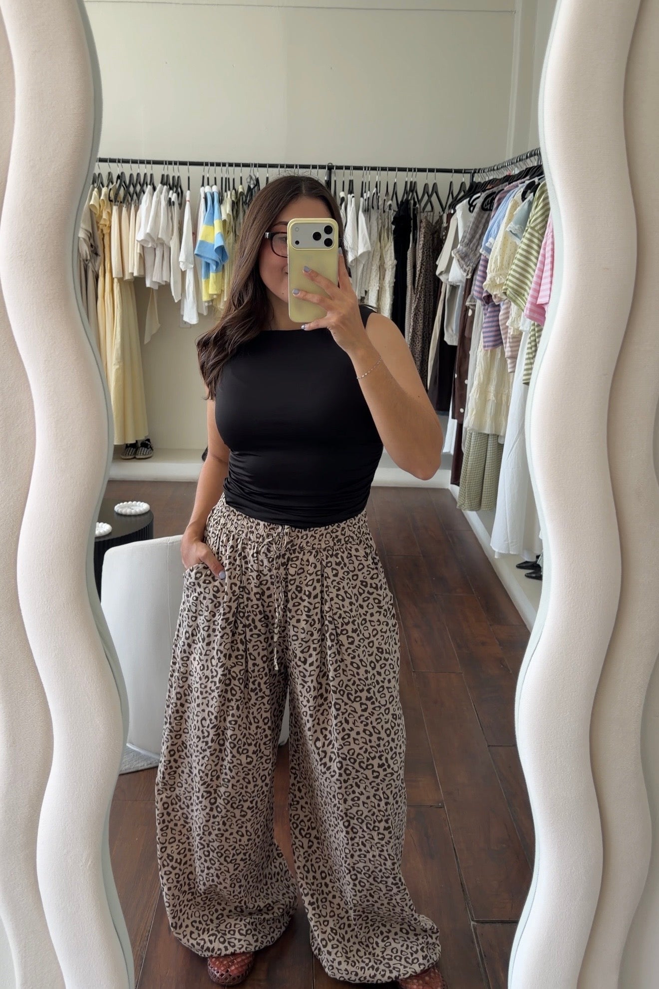 Leopard Balloon Pants
