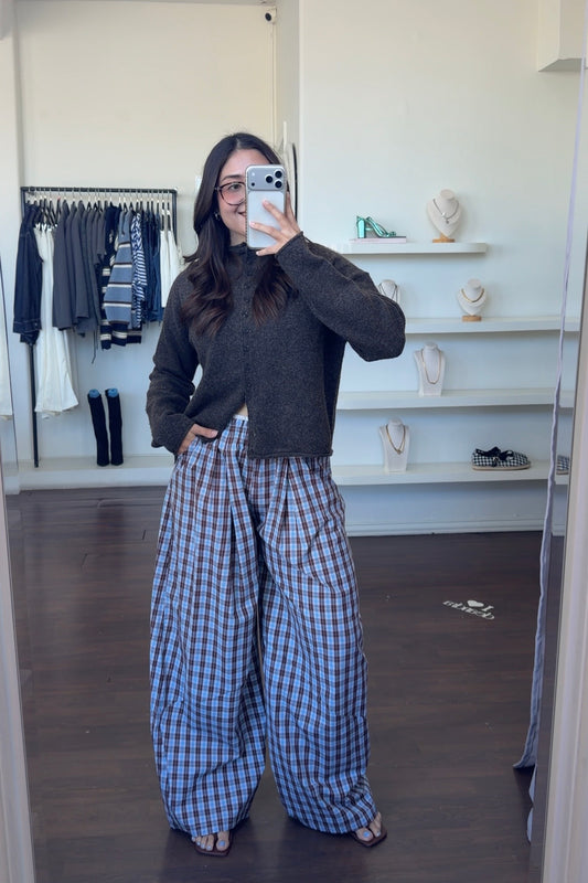 Nolan Plaid Pants