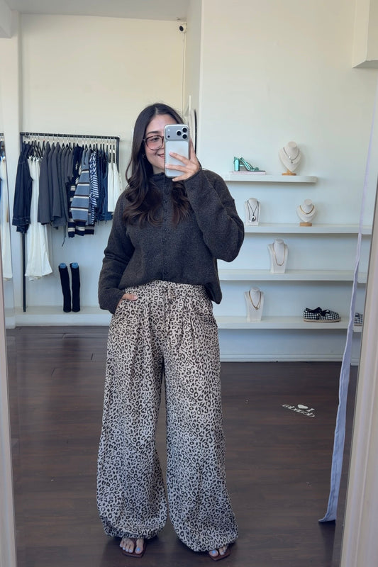 Leopard Balloon Pants