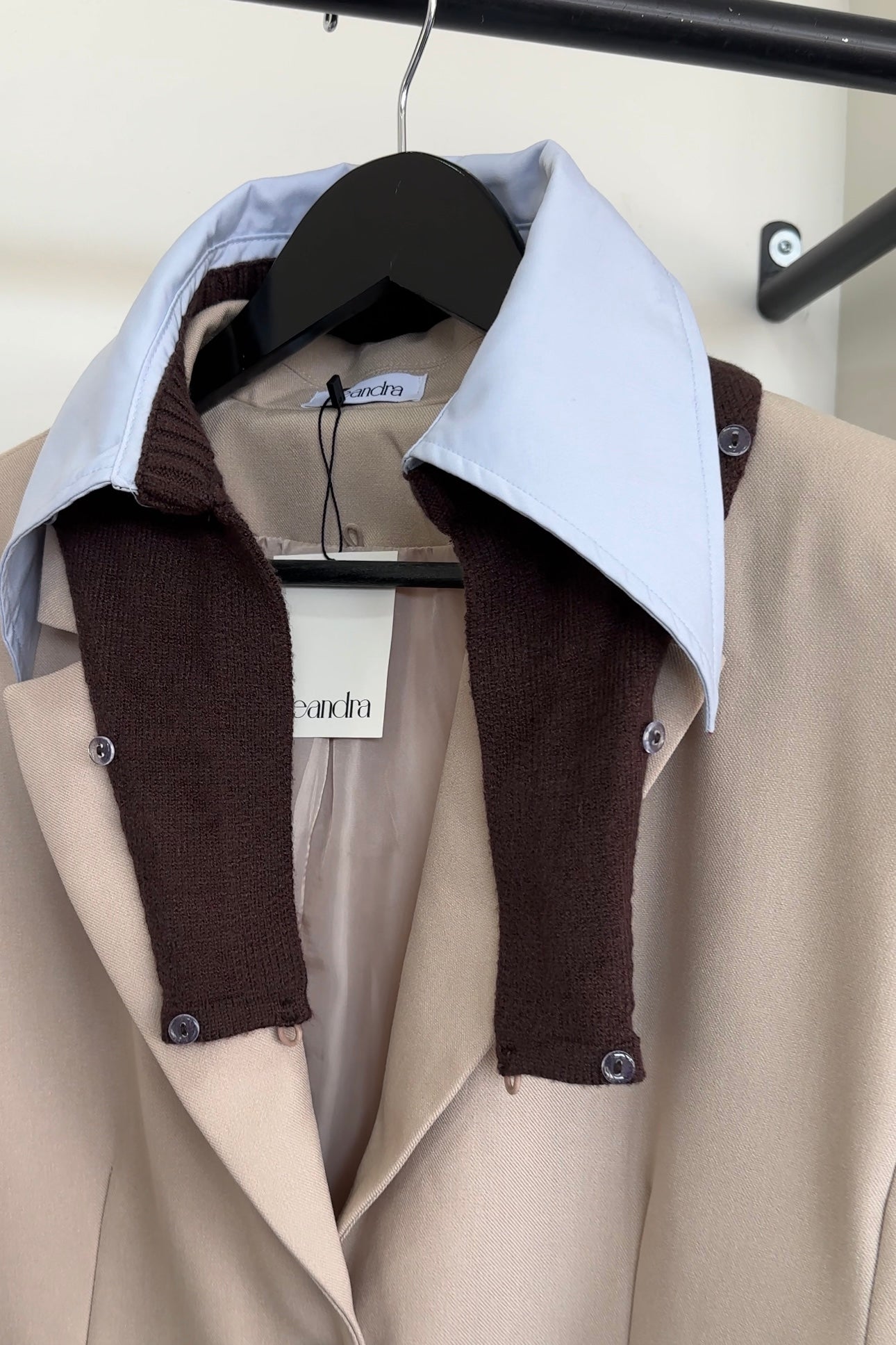 Blazer W/Removable Collar