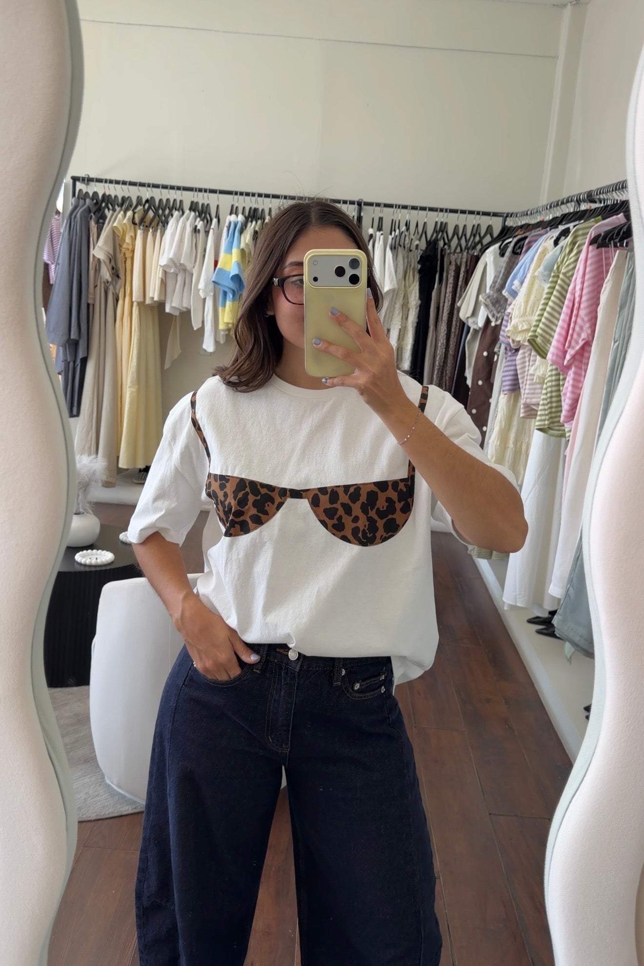 The Leopard Bikini Tshirt