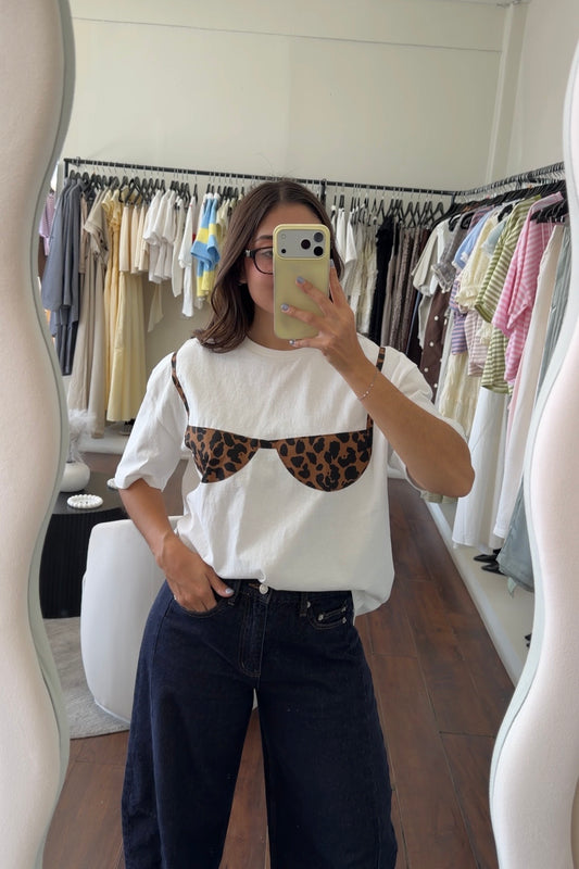The Leopard Bikini Tshirt