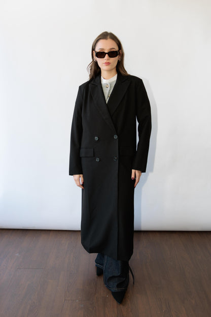 Black Long Blazer