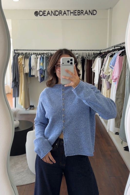 Lorena Blue Cardigan