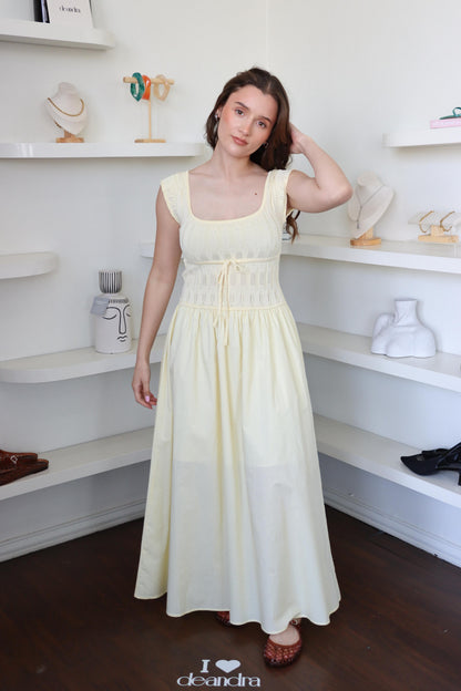 Gina Yellow Dress