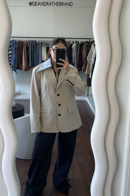 Blazer W/Removable Collar