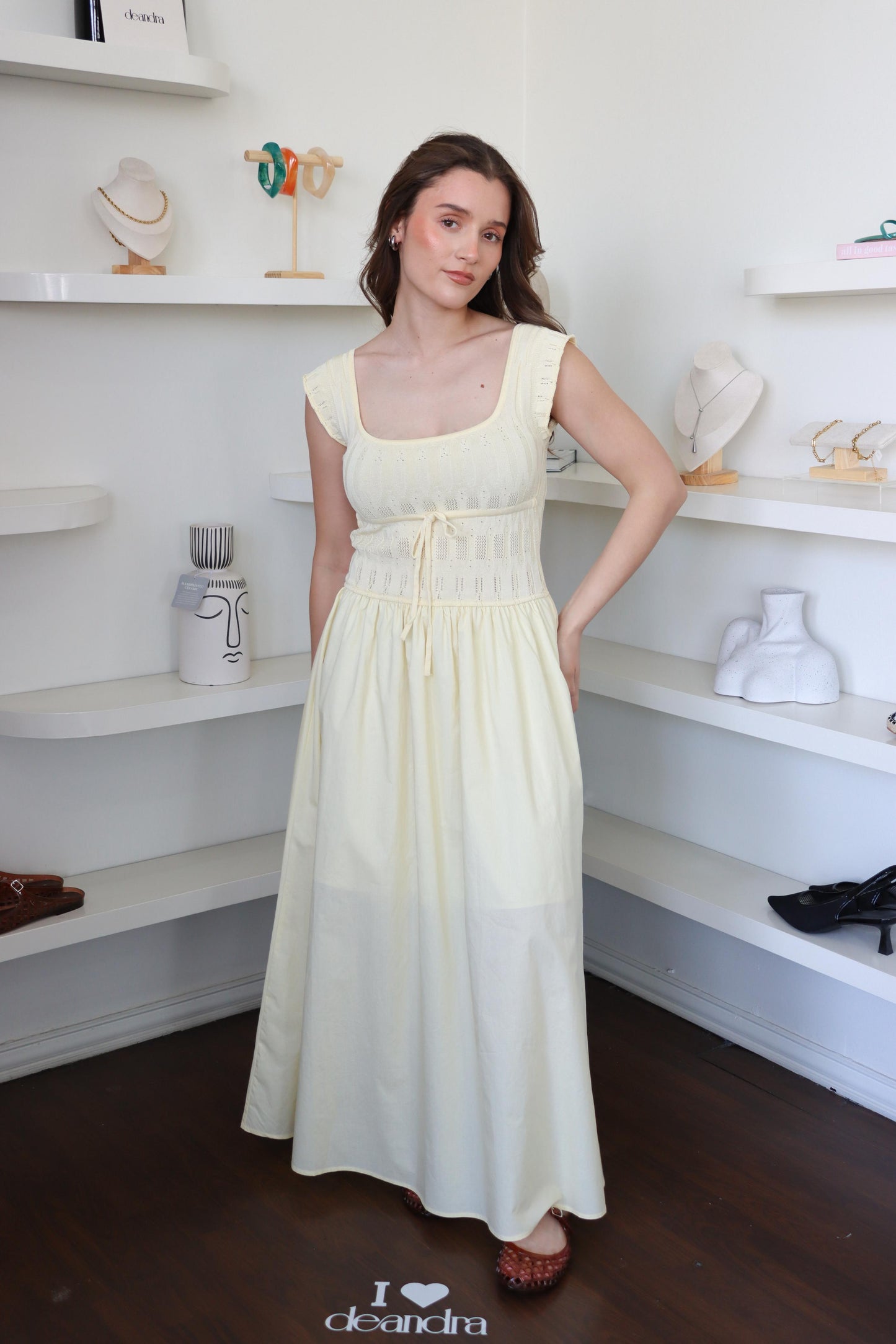 Gina Yellow Dress