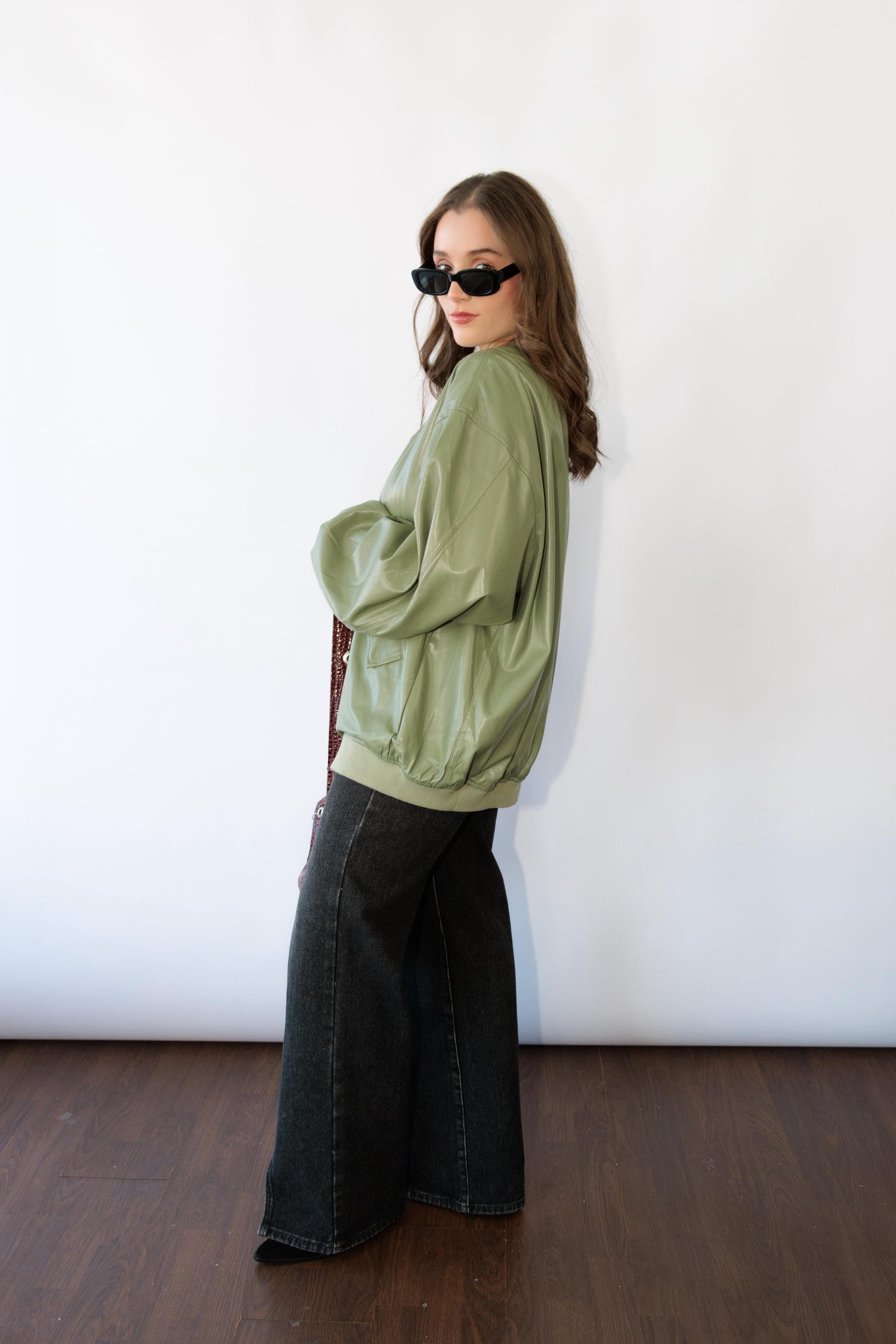 Sage Bomber Jacket