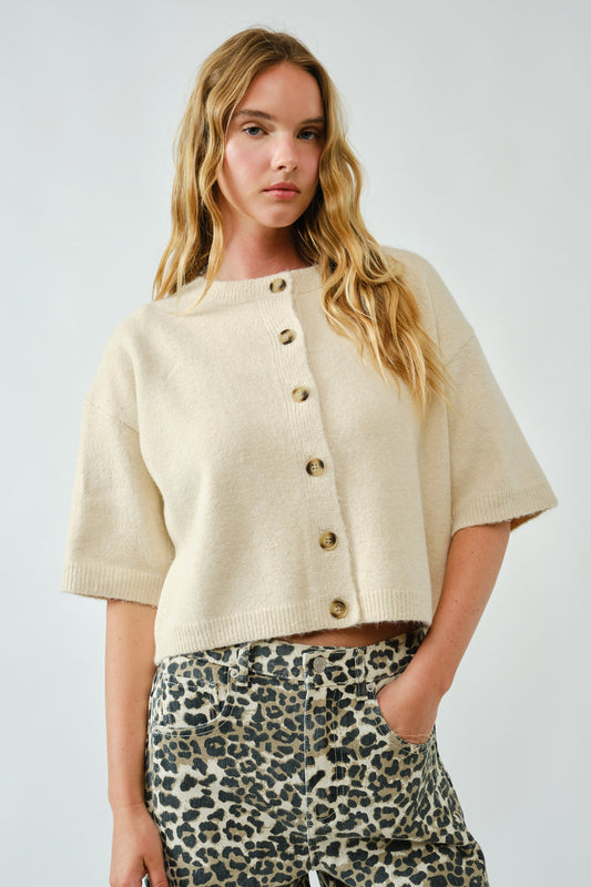 Cream Cardigan