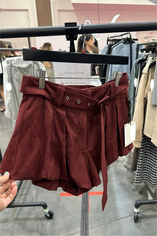 Burgundy Short