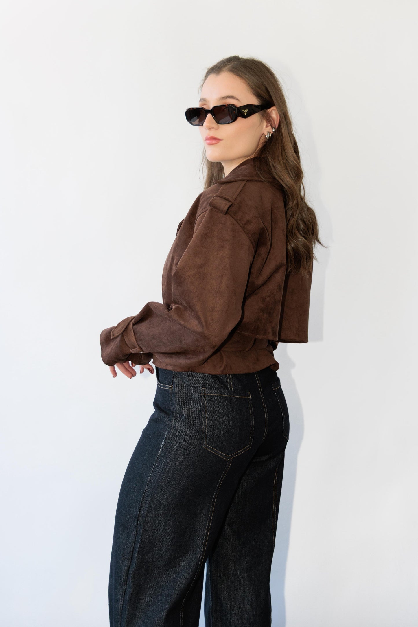 Suede Moto Jacket