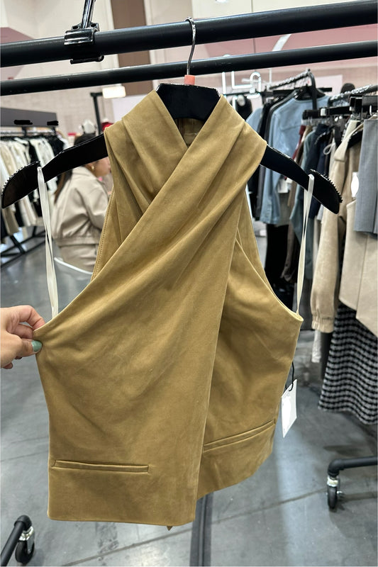 Suede Top