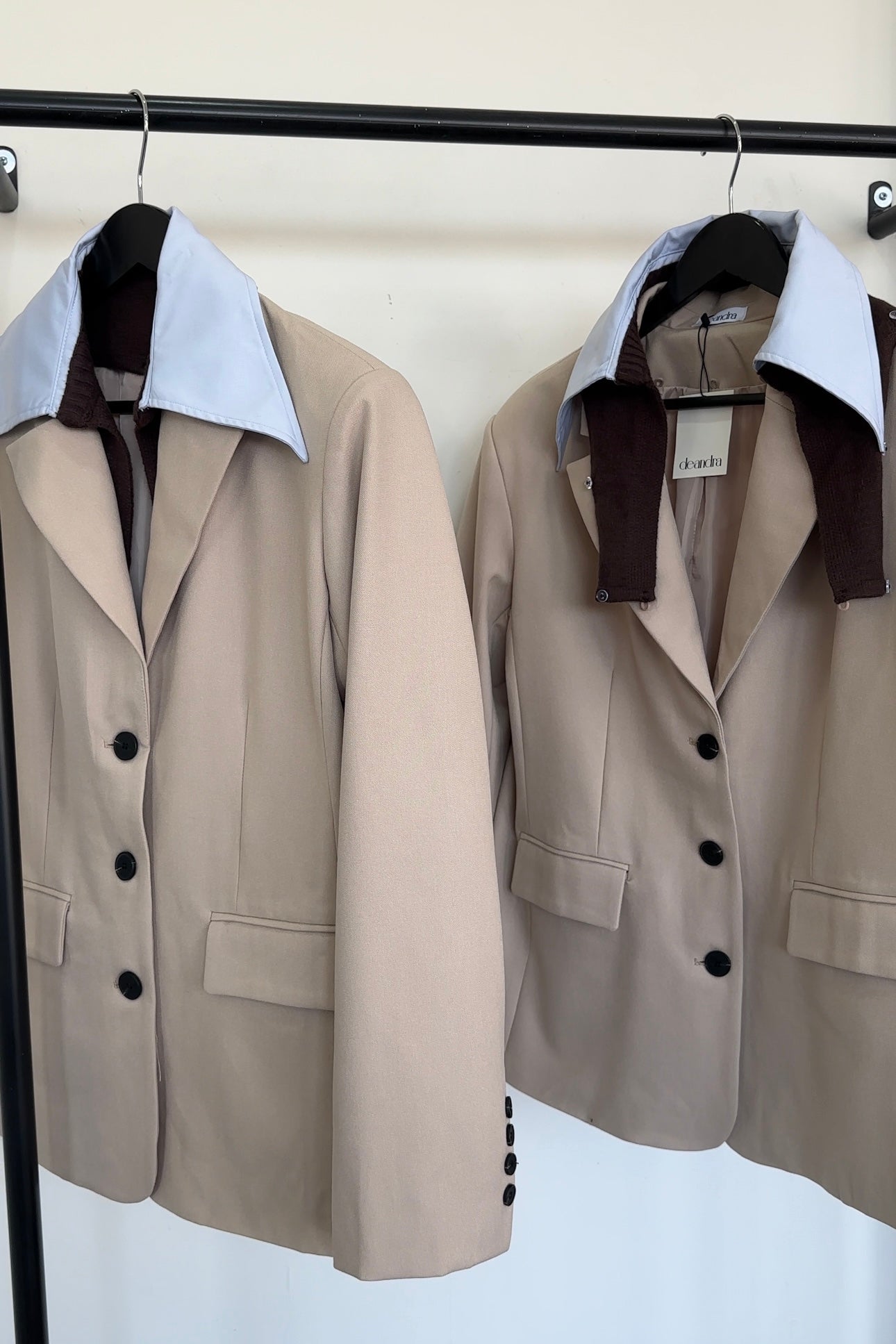 Blazer W/Removable Collar