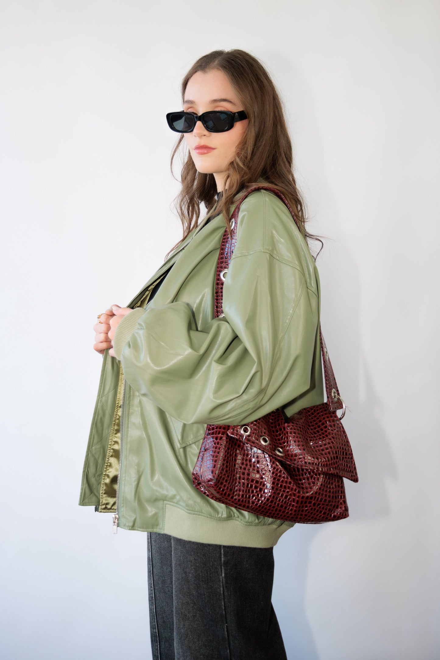 Sage Bomber Jacket