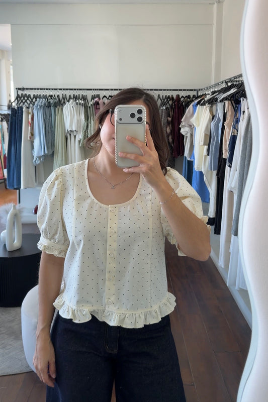 Polka Dot Top
