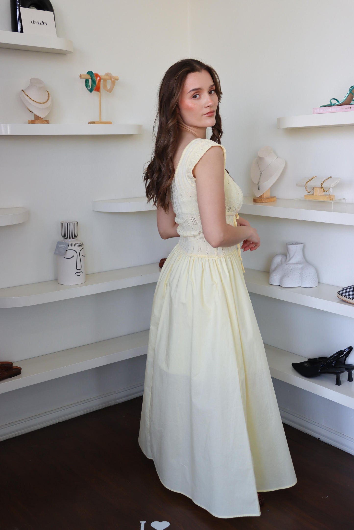Gina Yellow Dress